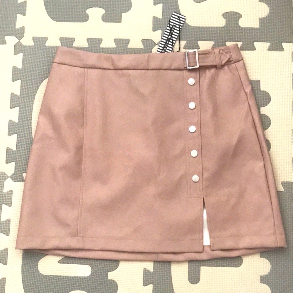 Mauve Mini Skirt Size Large